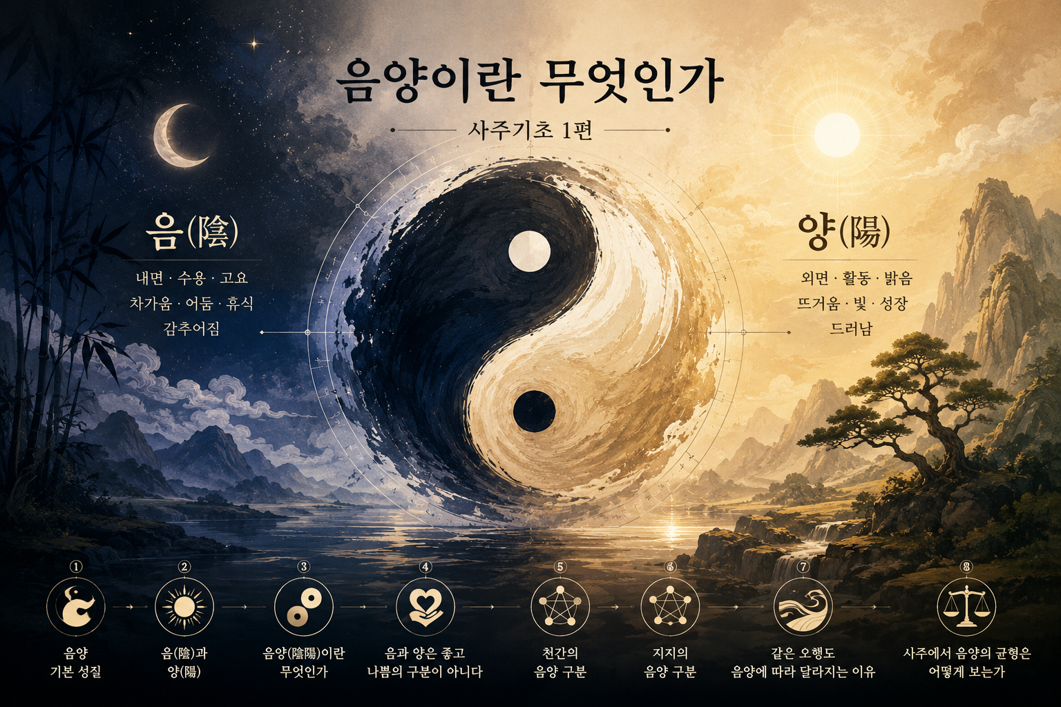 사주기초 음양 1편: 음양이란 무엇인가