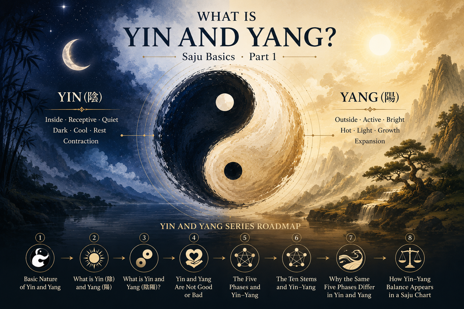 Saju Basics: Understanding Yin and Yang (Part 1)