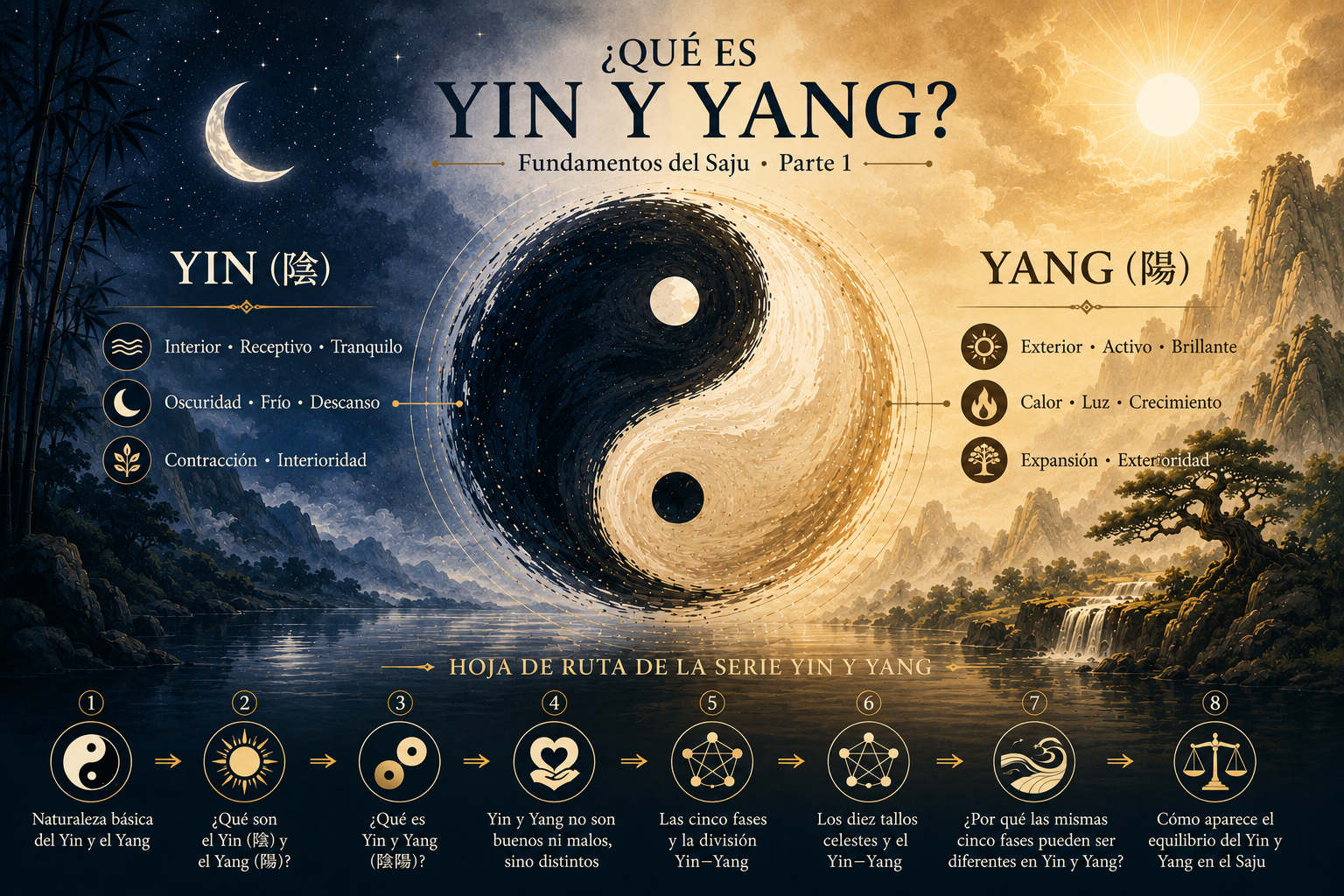 Conceptos Básicos del Saju: Comprendiendo el Yin y Yang (Parte 1)