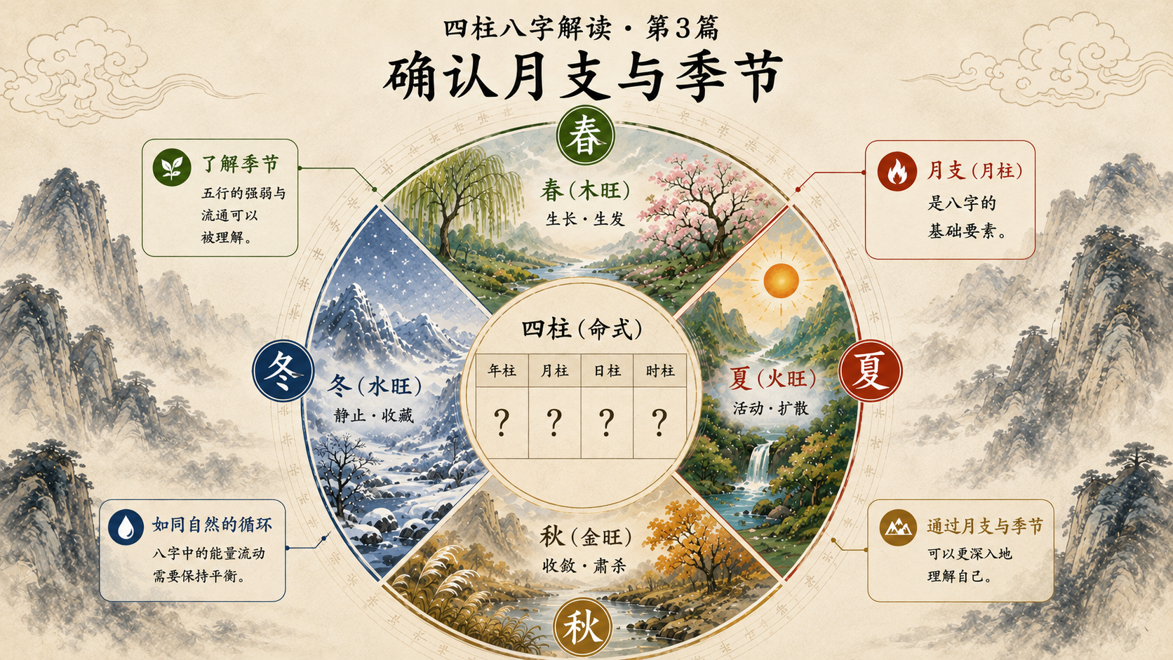 八字命理系列（三）：月支与季节的准确判定