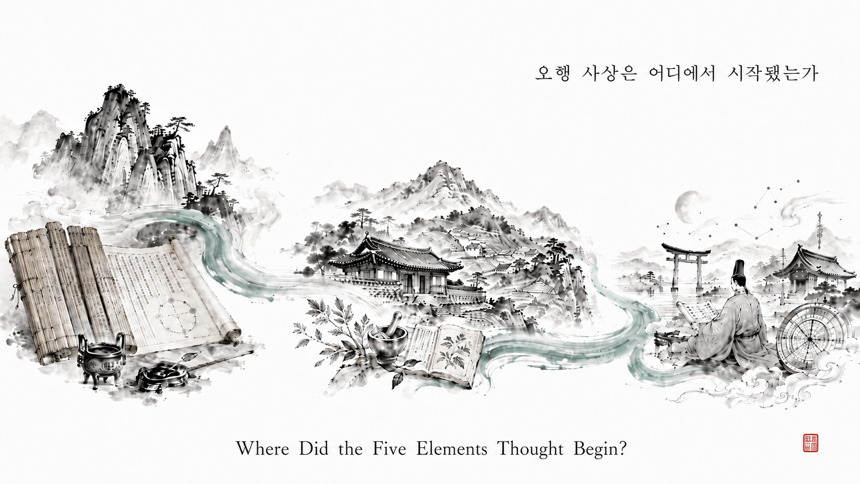 사주와문화 동양운세문화 4: 오행 사상은 어디에서 시작됐는가