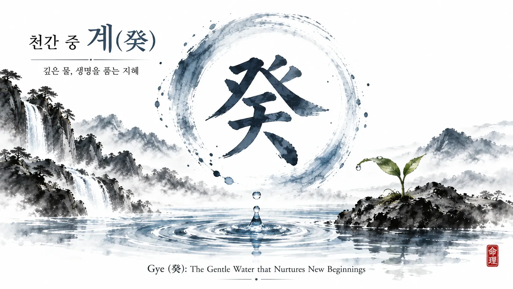 四柱推命の基礎 第11回：癸（癸）の重要性と解釈のポイント