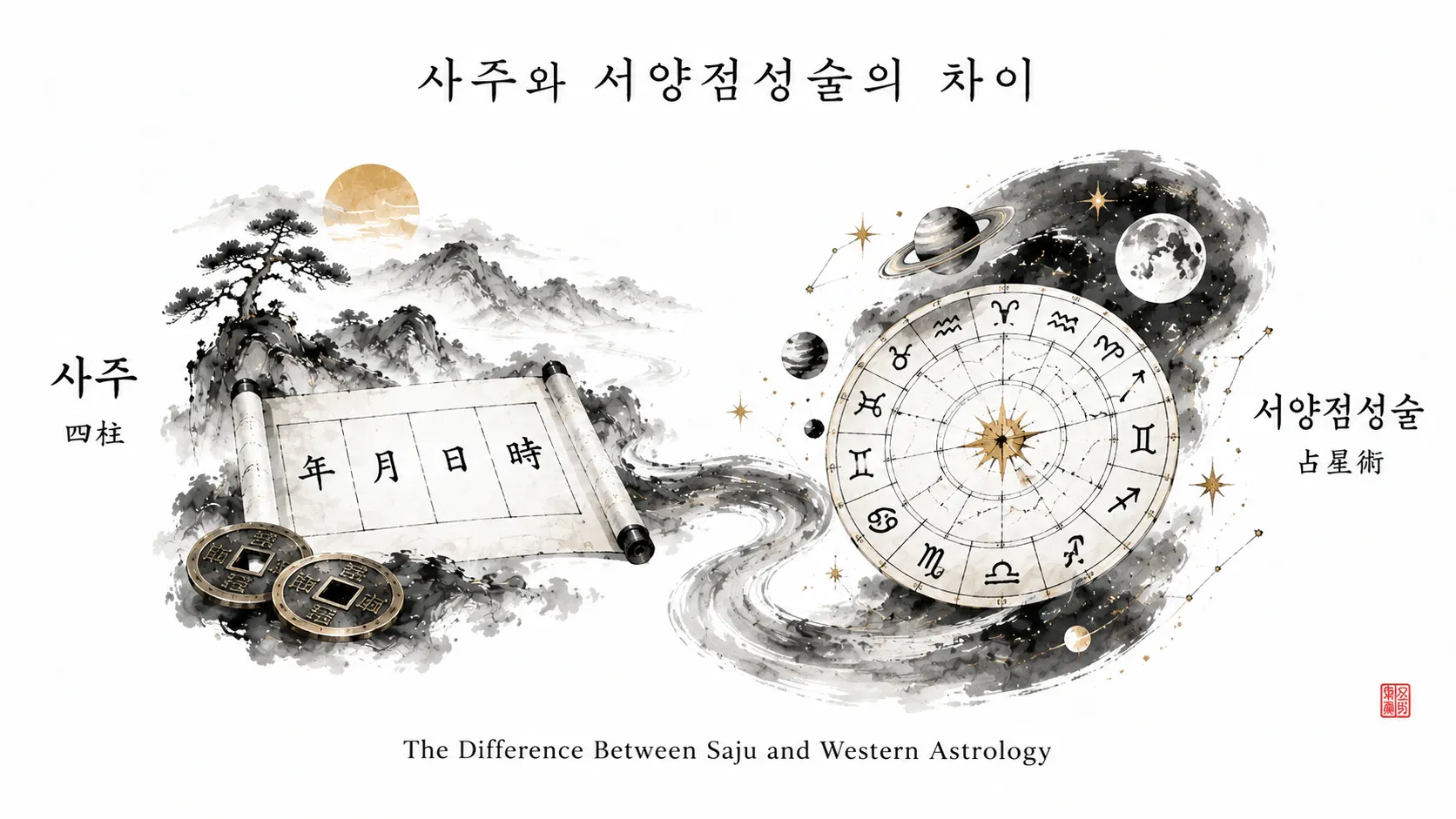 Astrology and Culture: Comparing Western Astrology Part 1 – Differences Between Four Pillars and Western Astrology