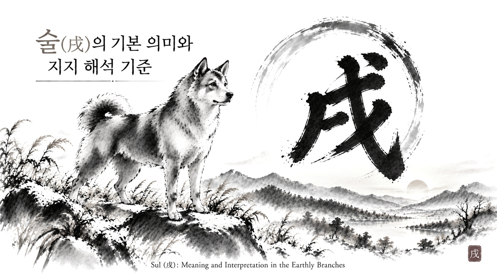 चार स्तंभ आधारभूत दिन शाखाएं 12: Sul, Dog पार्थिव शाखा का मौलिक अर्थ और व्याख्या के मानदंड
