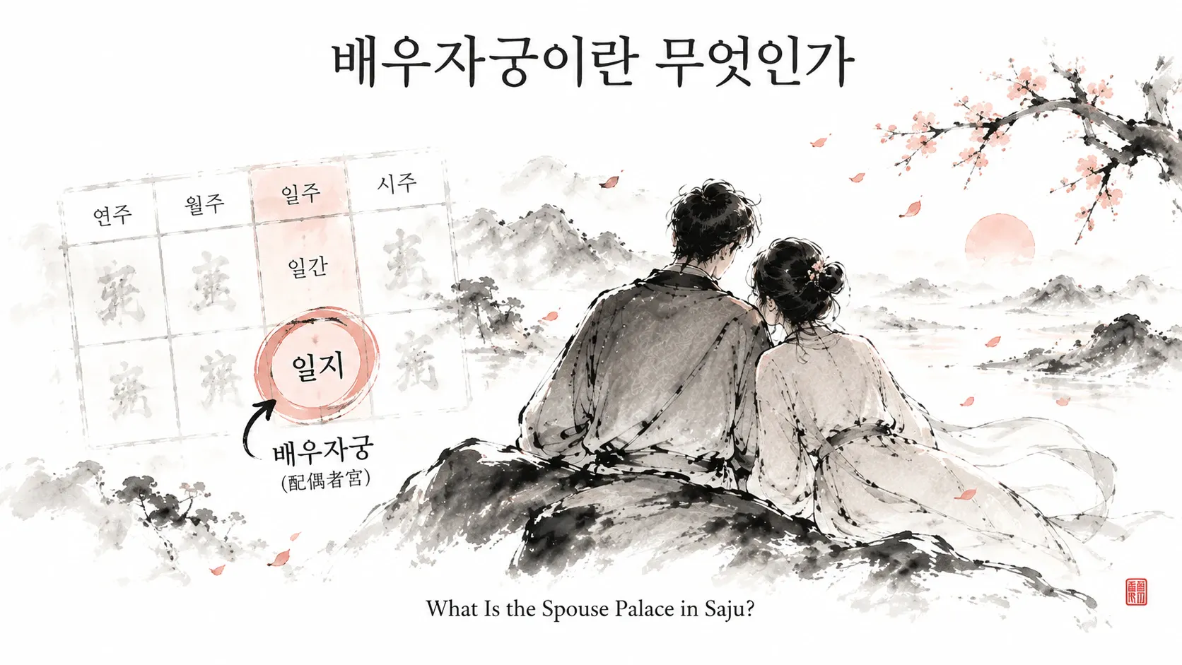 사주와삶 관계와사주 2: 배우자궁이란 무엇인가